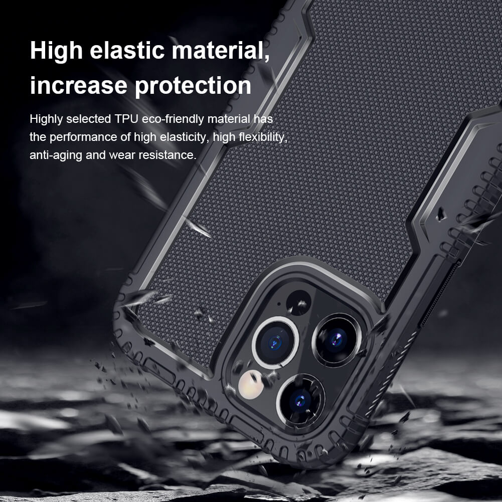 Nillkin Tactics TPU case for Apple iPhone 12, iPhone 12 Pro - Black