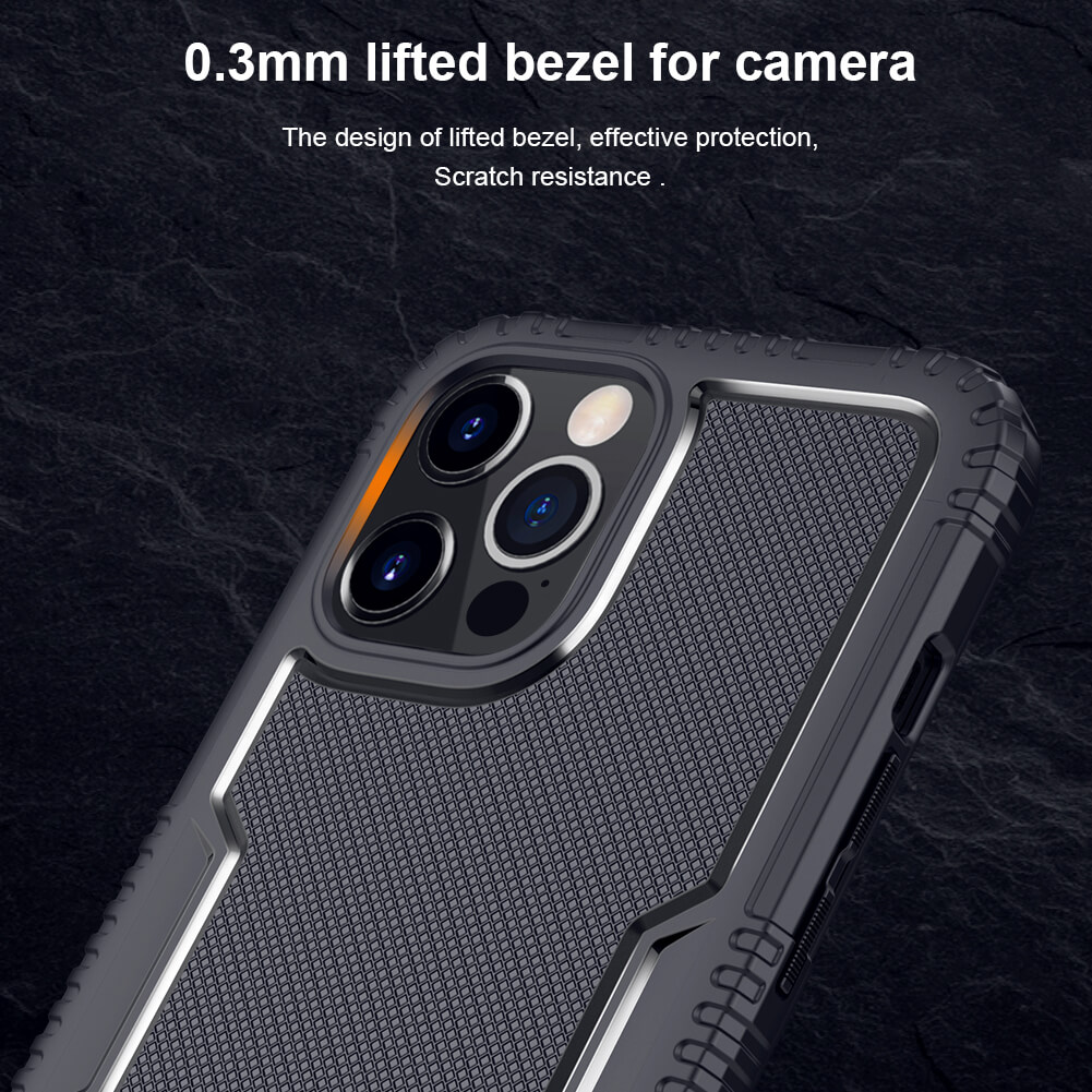 Nillkin Tactics TPU case for Apple iPhone 12, iPhone 12 Pro - Black