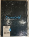 Concord A4 Spiral Notebook With Pen - 210 Sheets - Blue