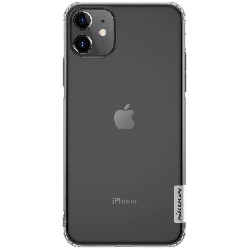 Nillkin Nature Series TPU case for Apple iPhone 11 - Transparent Grey