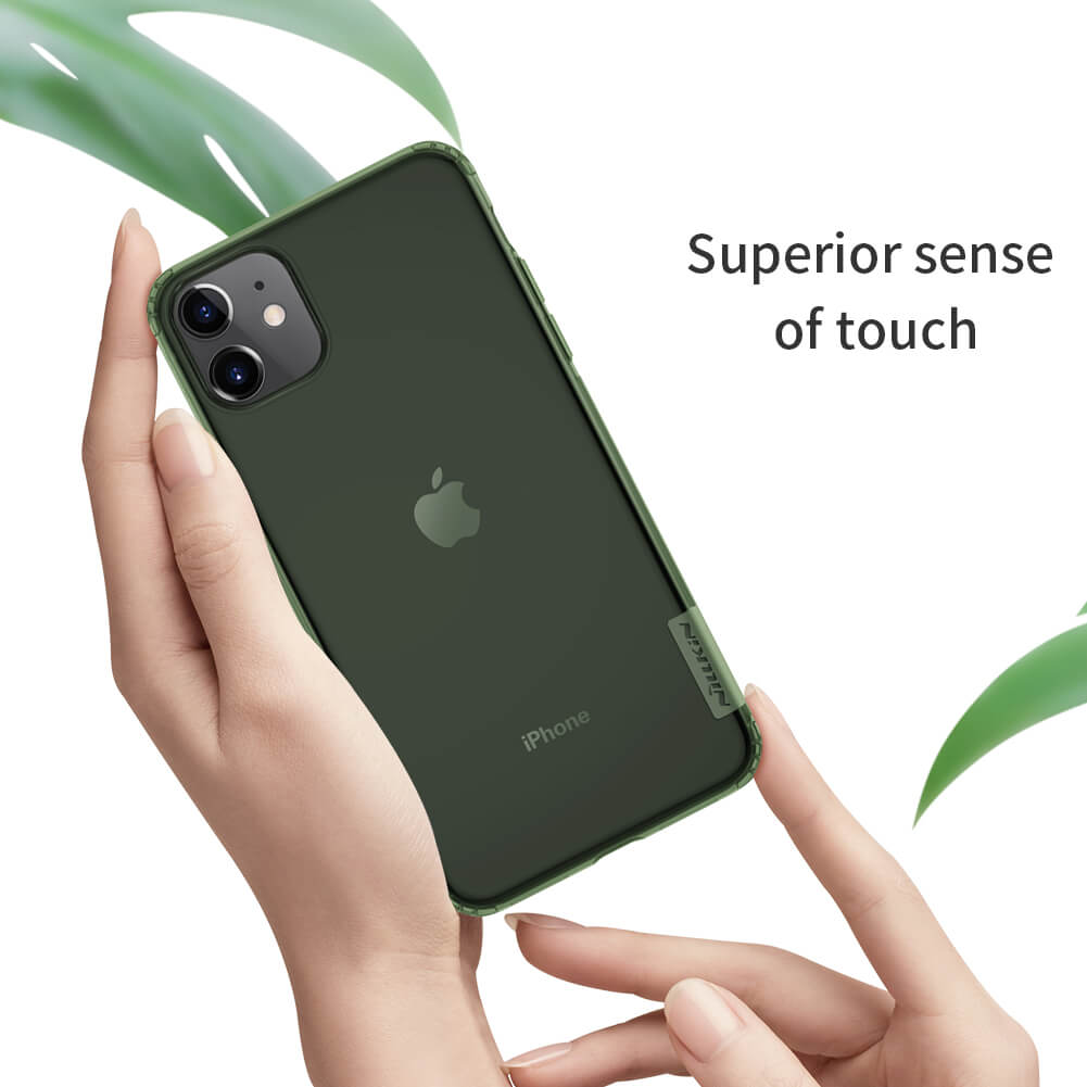 Nillkin Nature Series TPU case for Apple iPhone 11 - Transparent Grey