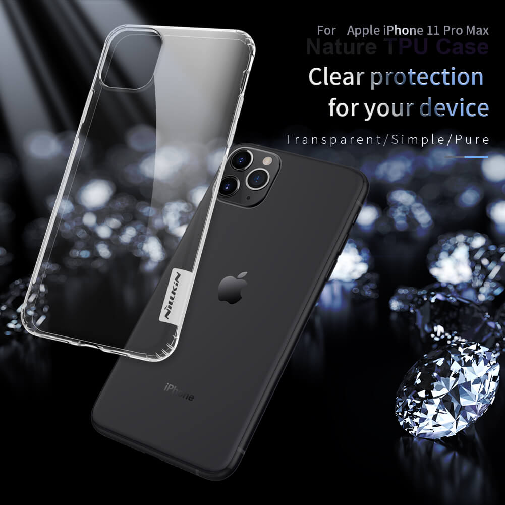 Nillkin Nature Series TPU case for Apple iPhone 11 Pro Max - Transparent