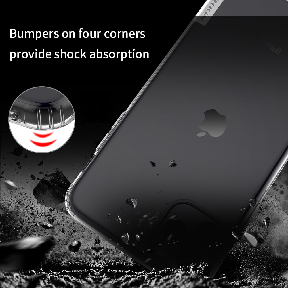 Nillkin Nature Series TPU case for Apple iPhone 11 Pro Max - Transparent