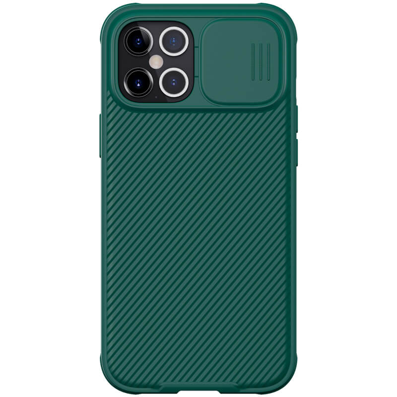 Nillkin CamShield Pro cover case - Camera Lens Protection - iPhone 12 Pro Max - Green