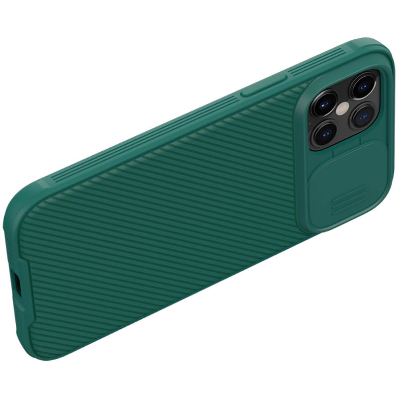 Nillkin CamShield Pro cover case - Camera Lens Protection - iPhone 12 Pro Max - Green