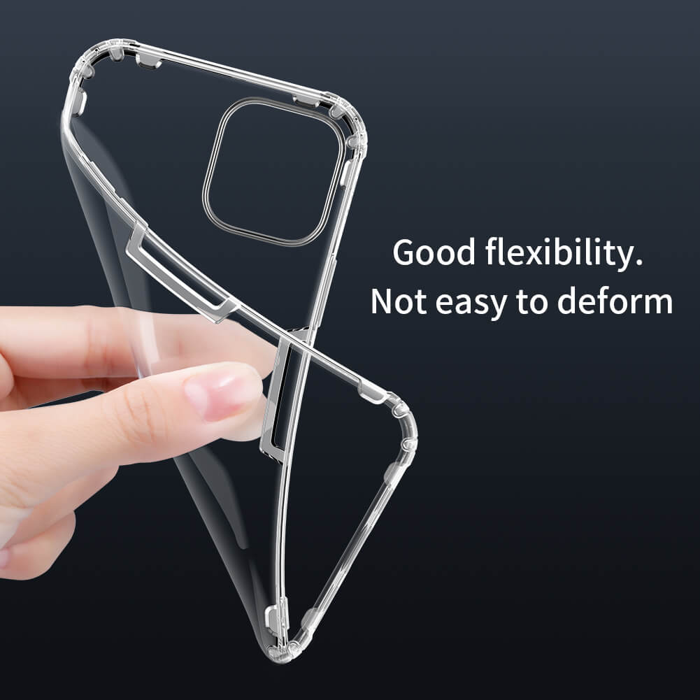 Nillkin Nature Series TPU case for Apple iPhone 12 Pro Max - Transparent Blue