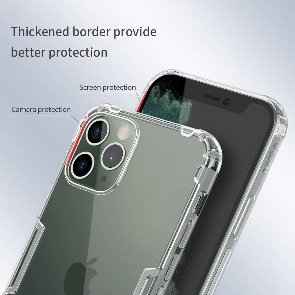 Nillkin Nature Series TPU case for Apple iPhone 12 Pro Max - Transparent Blue