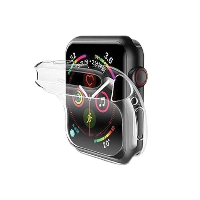 COTEetCI TPU Protective Case For Apple Watch Series 4 & 5 (44mm) - transparent