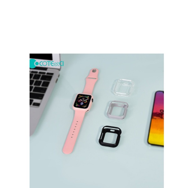 COTEetCI TPU Protective Case For Apple Watch Series 4 & 5 (44mm) - transparent