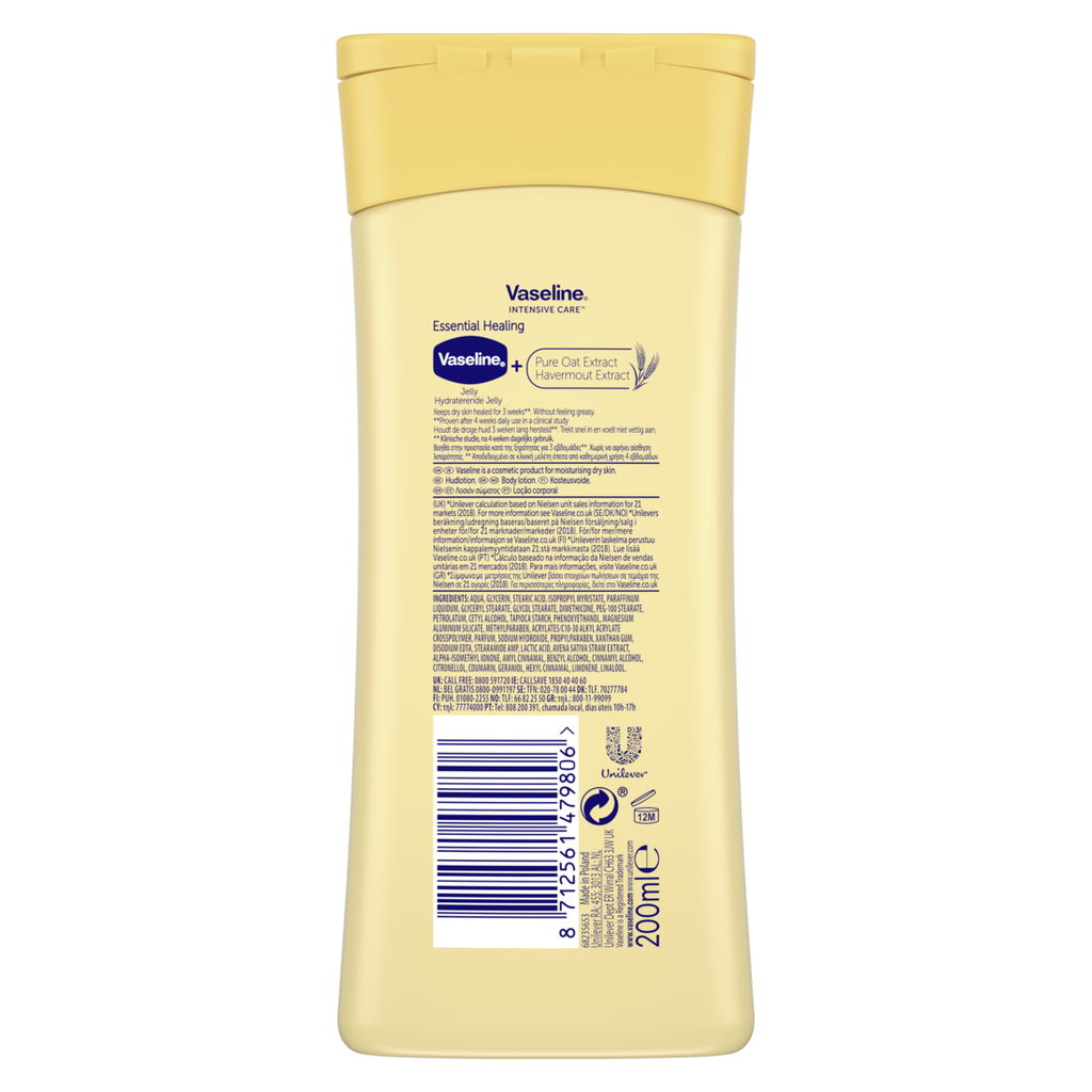 Vaseline Essential Healing Body Lotion 200ml