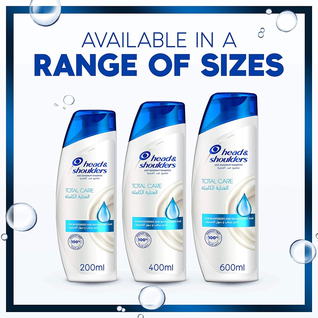 Head & Shoulders Total Care Anti-Dandruff Shampoo 200 ml