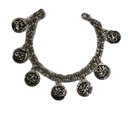 Copper Bracelet Plated With Silver - Arabic Words