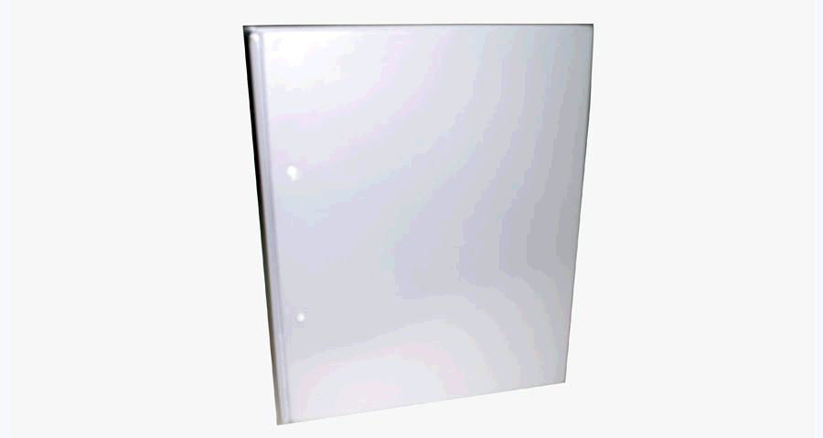 PVC Arch File 6 Cm - White