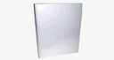 PVC Arch File 6 Cm - White