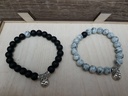 Bracelets From ABfly - Magnetic Lock Couple Bracelet