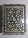 Quran Box - Natural Seashell And Solid Wood - Size 25