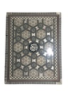 Quran Box - Natural Seashell And Solid Wood - Size 29
