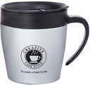 Travel Coffee Mug Insulated Creative Style 330 ML - Silver