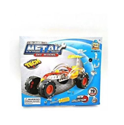 Meccano Of A Race Car 79 Pcs