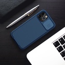 Nillkin CamShield Pro Magnetic cover case - Camera Lens Protection - iPhone 12 Pro Max - Blue