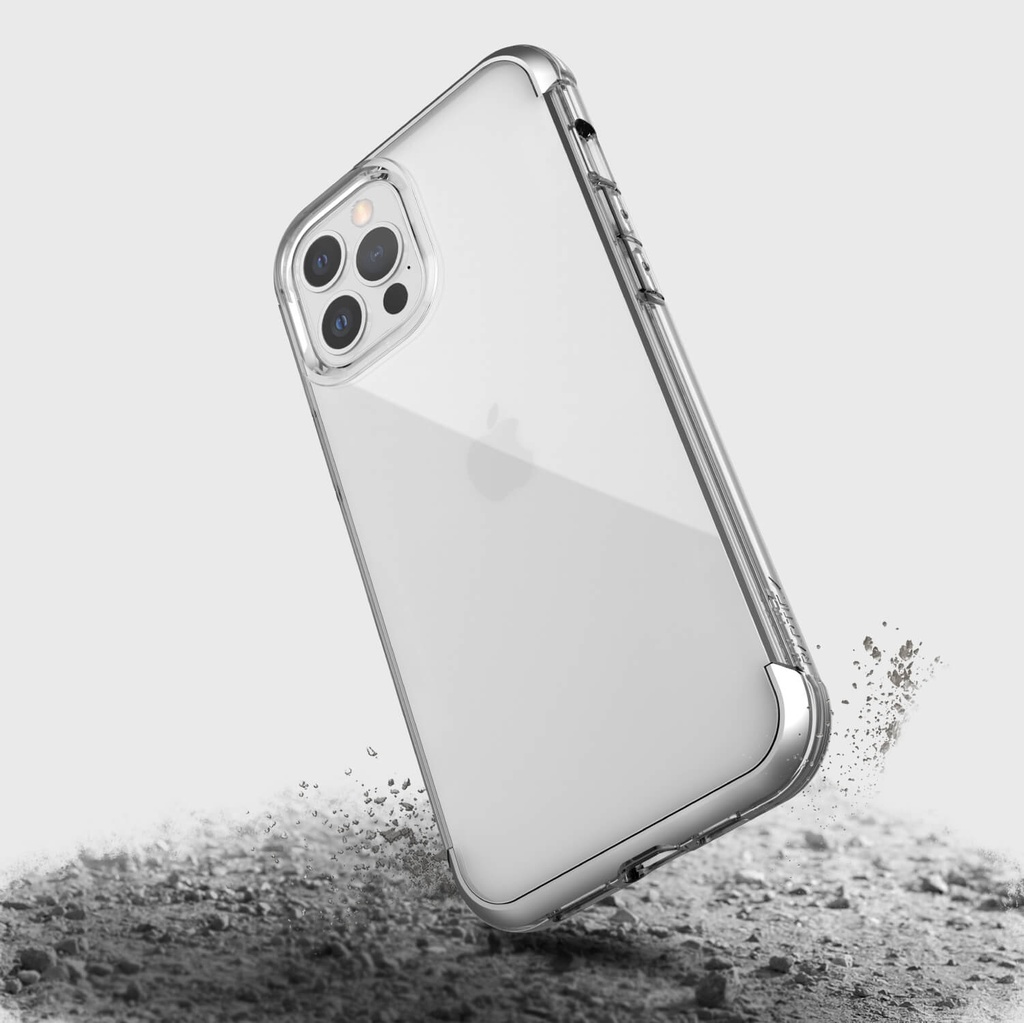 X-DORIA Defense Air 4 meter drop test - Back Cover For iPhone 12 Pro Max - Clear