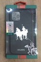 Santa Barbara Polo Umbra Series Case For IPhone 12 Pro Max - PU leather Cover - Black