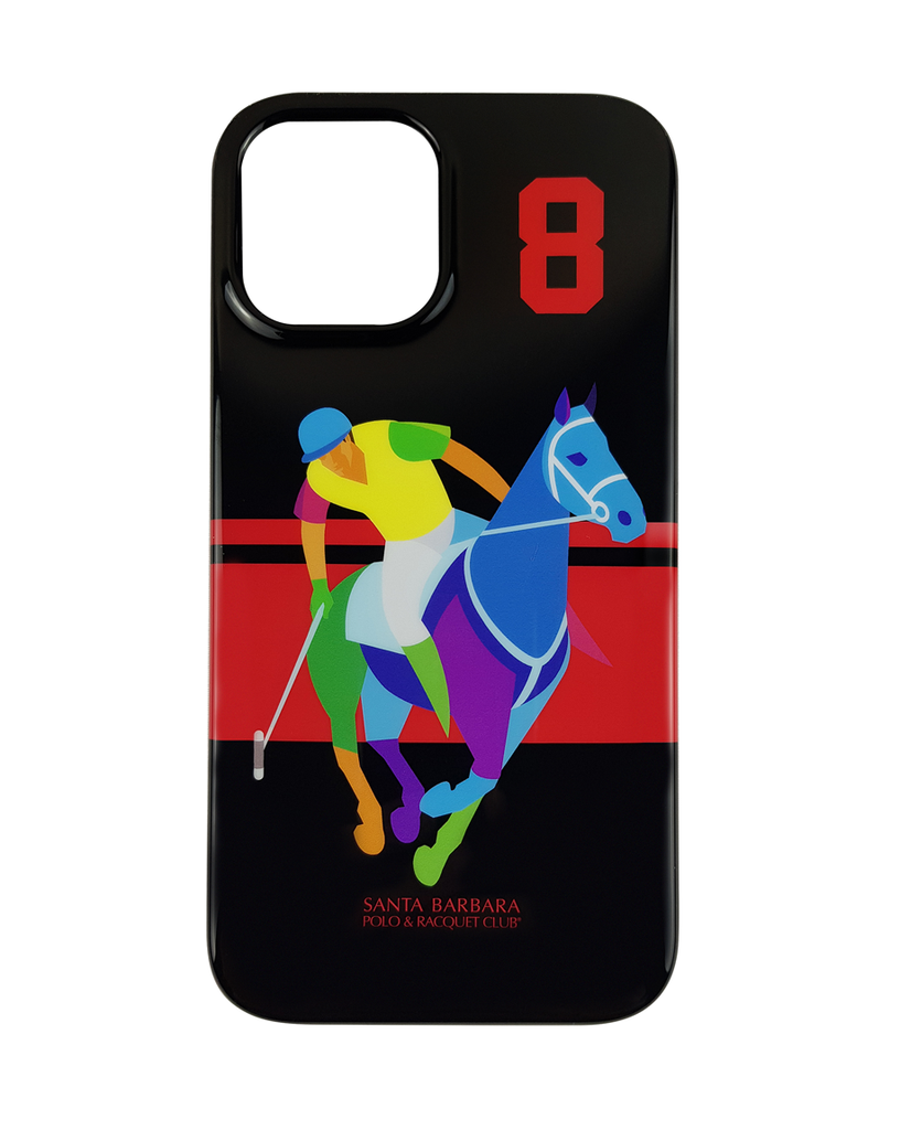 Santa Barbara Polo Saint Series Case For IPhone 12 Pro Max - TPU Thin Cover - Black