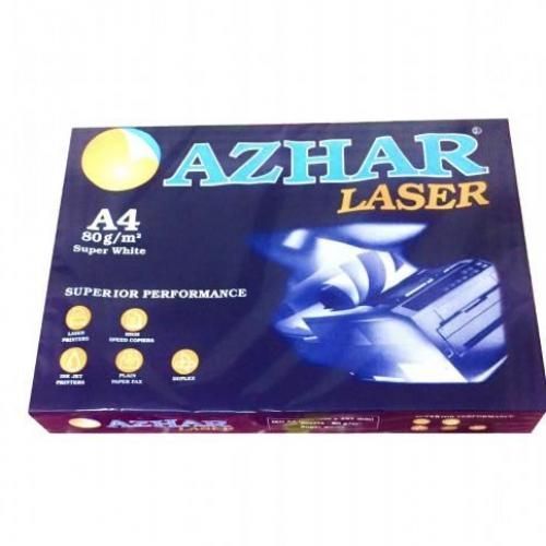 [Paper-AzharA4-80*1] Azhar Print & Copy A4 Paper 80 Gm - 500 Papers