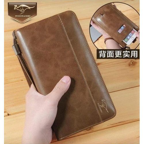 [Wa-Cang-1-Hav] Elegant Men Solid Wallet & Card Holders - Cangaroo - Havan