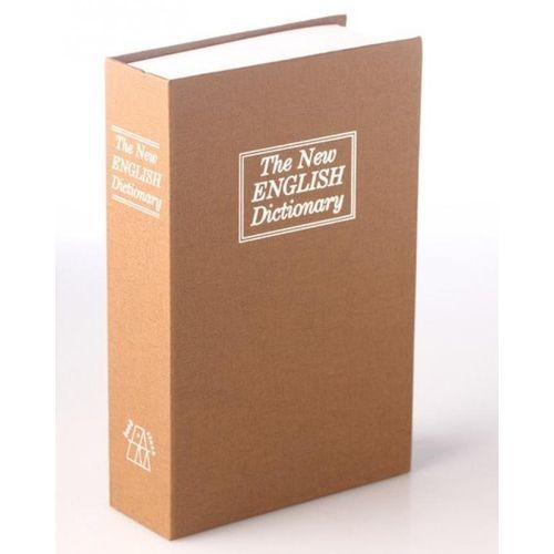 [Safe-Book-24-Br] Home Book Safe - Size 24 - Color Brown