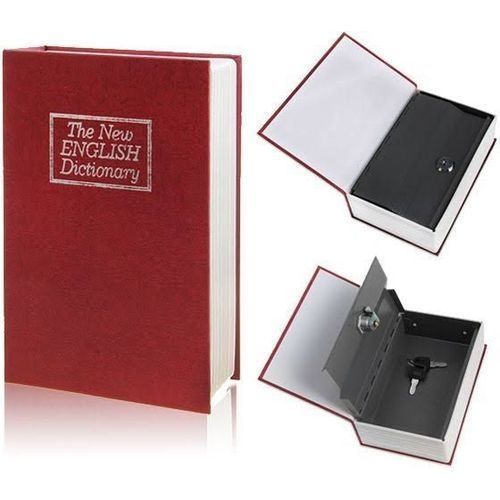 [Safe-Book-24-Mar] Home Book Safe - Size 24 - Color Maroon