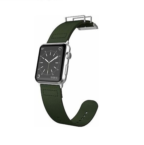 [WatBa-X-3X482714A] X-Doria Field Band 42mm Apple Watch Band - iWatch 1, 2 & 3 series - Green
