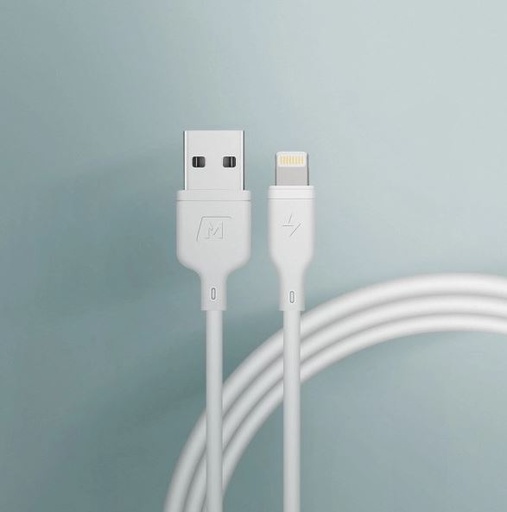 [Cable-Momax-0-DL16W] MOMAX ZERO DL16W Lightning Cable 1.0 M White - for iPhones, iPad & iPod