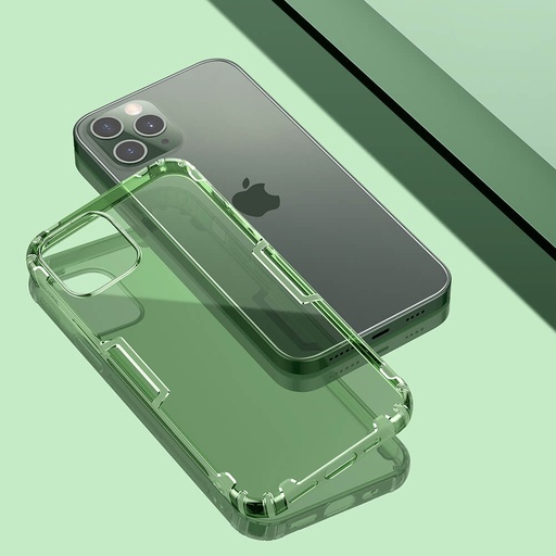 [MBCov-Nillkin-202191] Nillkin Nature Series TPU case for Apple iPhone 12 Pro Max - Transparent Green