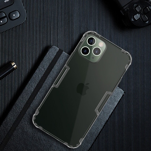 [MBCov-Nillkin-202184] Nillkin Nature Series TPU case for Apple iPhone 12 Pro Max - Transparent Grey