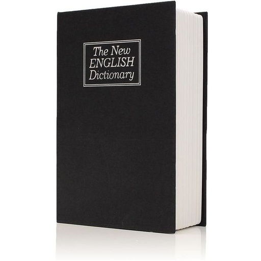 [Safe-Book-24-Bl] Home Book Safe - Size 24 - Color Black
