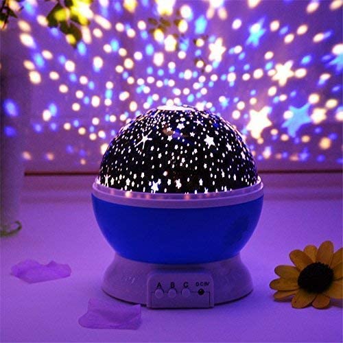 [Lamp-StarMaster-1] Star Master Dream Rotating Projection Lamp, Projector Lamp with USB Wire, Turn Any Room Into A Starry Sky (Multi Color)