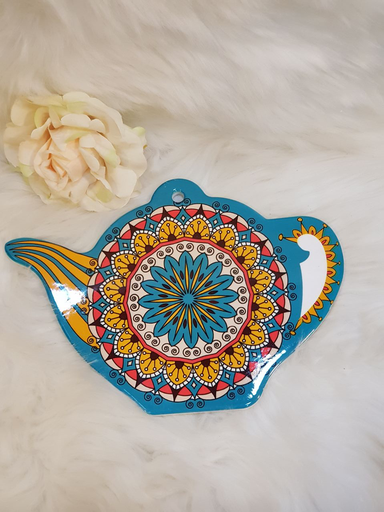 [Coast-24-B702-5] Coaster - Ceramic - Tea Kettle Shape
