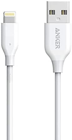 [Cable-Anker-A8111] Anker PowerLine Lightning Cable - High speed -White - 0.9m - A8111