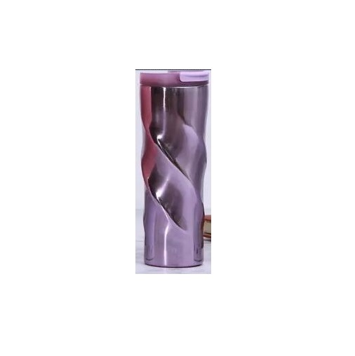 [Mug-Insu21-Twist-T3-2] Travel Mug 500 ML Insulated Stainless Steel Thermos - Purple
