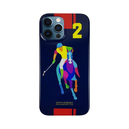 [MBCov-Polo-267550] Santa Barbara Polo Saint Series Case For IPhone 12 Pro Max - TPU Thin Cover - Blue