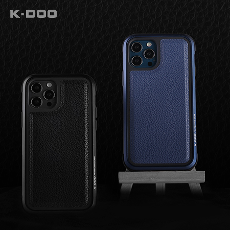[MBCov-Kdoo-602018-Blu] K-DOO Mars Luxurious Case For Apple IPhone 12 PRO Max Protective Cover - Blue