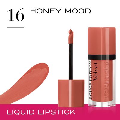 [makeup24] Bourjois Rouge edition Velvet Liquid Lipstick, 16 Honey Mood
