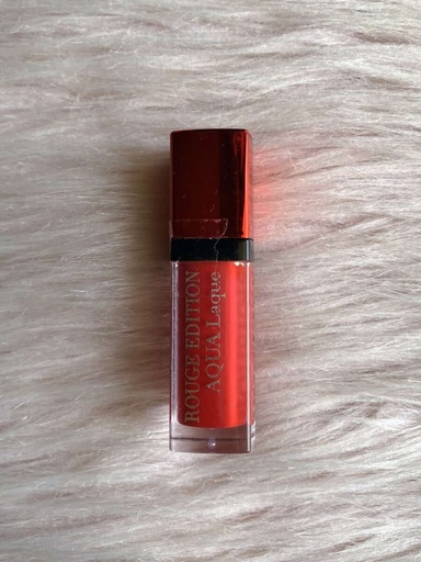 [makeup29] Bourjois Rouge Edition Aqua Laque Lipstick - 06 Feeling Reddy, 0.2 Oz