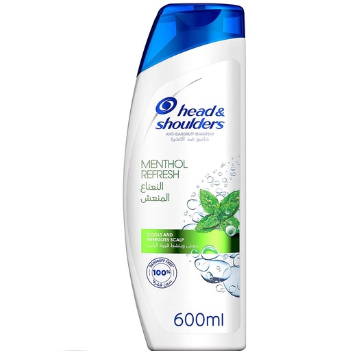 [HeadSho4084500821477] Head & Shoulders Menthol Refresh Anti-Dandruff Shampoo 600ml