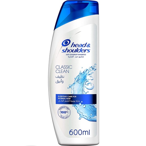 [HeadSho4084500821446] Head & Shoulders Classic Clean Anti-Dandruff Shampoo 600ml