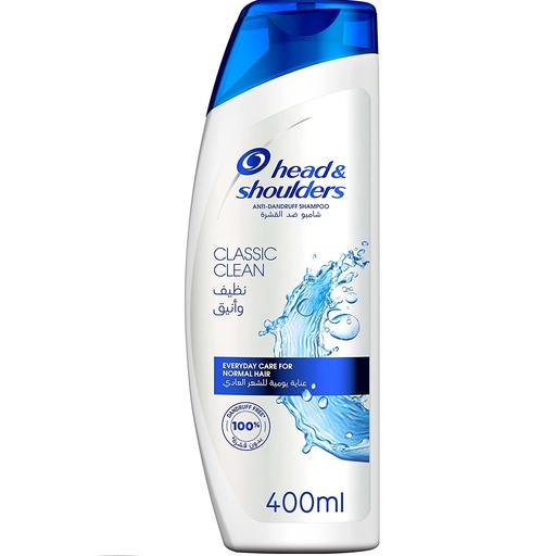 [HeadSho5011321360945] Head & Shoulders Classic Clean Anti-Dandruff Shampoo 400ml