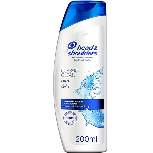 [HeadSho5011321357907] Head & Shoulders Classic Clean Anti-Dandruff Shampoo 200ml