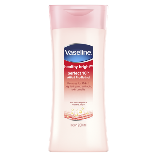 [Vaseline8999999024789] Vaseline Healthy Bright Perfect 10 Anti-Aging Lotion 200ml